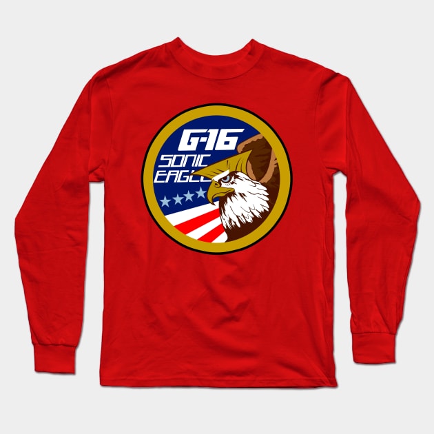 Sonic Boom! Long Sleeve T-Shirt by Karambola